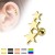 Kolczyki do uszu GWIAZDKI chrząstka TRAGUS piercing sklep