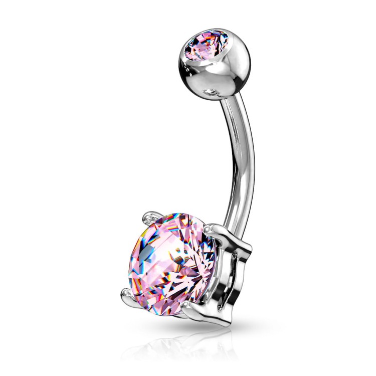 Cyrkon w odcieniu różu - dla tych, którzy cenią sobie girly vibe piercing sklep