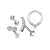 srebrny przekłuwanie uszu chrząstki rook conch helix  daith studio olsztyn