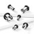 Tunel 20mm do ucha stal chirurgiczna piercing sklep