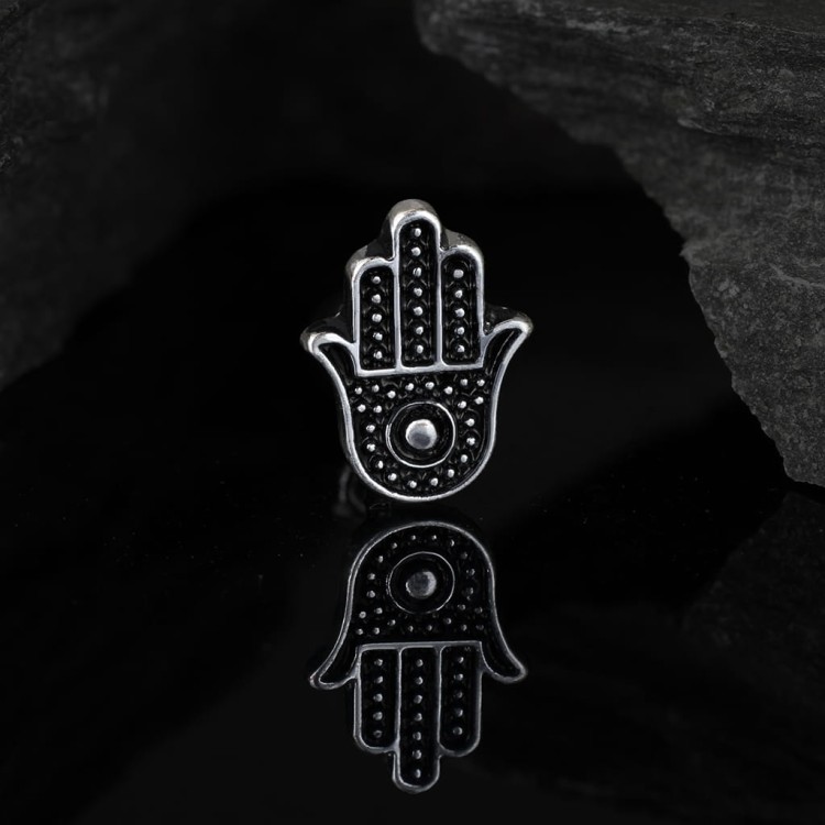 Ręka Hamsa kolczyk do chrząstki w uchu płatka helix kolczyk do ucha piercing sklep