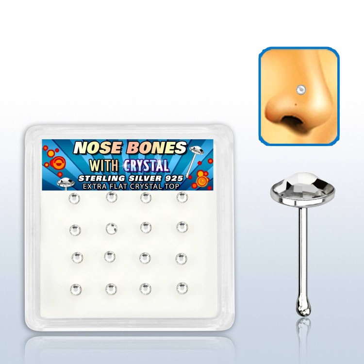 3mm EKSPOZYTORY NA BIŻUTERIĘ kolczyki do nosa piercing zestaw hurtownia biżuterii olsztyn