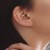 Kolczyk do chrząstki usznej Daith serce piercing studio olsztyn