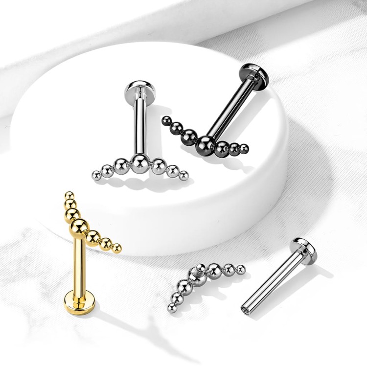Kolczyk labret z Tytanu do uszu chrząstki helix tragus