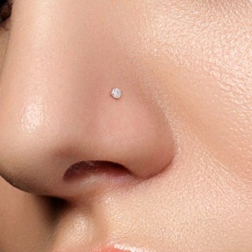 hipoalergiczny kolczyk, piercing studio nos