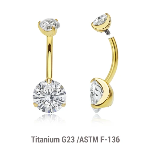 kolczyk-do-pepka-tytan-zloty-piercing-cyrkonie-gwint-wewnetrzny