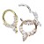 Kolczyk kółko clicker Marquise z cyrkoniami septum daith helix