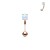 kolczyk-banan-opal-3mm-stal-chirurgiczna-brwi-daith rose gold