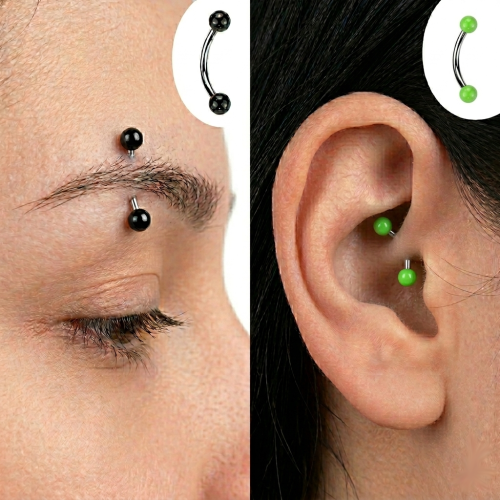 piercing Kolczyk banan do Brwi Daith