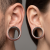 tunele do uszu piercing duży tunel 22mm