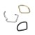 Tytanowy Clicker Segmentowy Jodełka Septum daith Ucho piercing