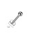 Kolczyk Labret z Kulką Stal 316L Pakiet 10 szt. 1.2mm | Warga Helix