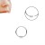 wholesale-silver-endless-nose-hoops-with-short-connection-tube-piercing
