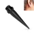Rozpychacz do ucha mały cienki 3mm czarny prosty taper