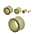 Organiczny Jasny Tunel do Uszu Drewno Krokodylowe piercing.webp