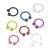 Kolczyk Podkowa Bioflex do Septum Helix Smiley Daith 1.2 8mm 3mm