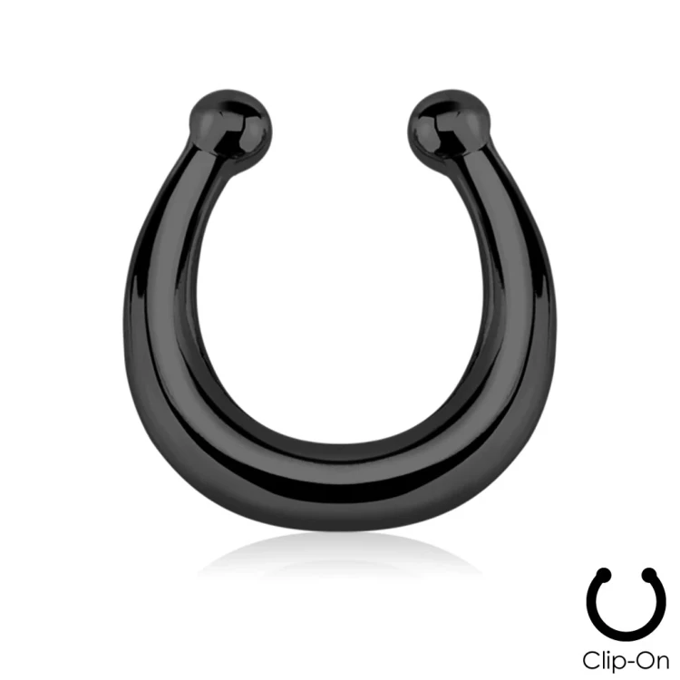septum piercing kolczyk do przegrody nosowej  kółko bez przekłucia