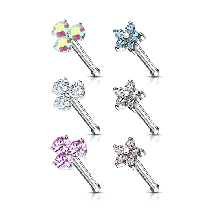 zestaw piercing nostrill studio