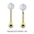 gold-titanium-internal-tragus-barbell-w-4mm-multi-crystal-ball