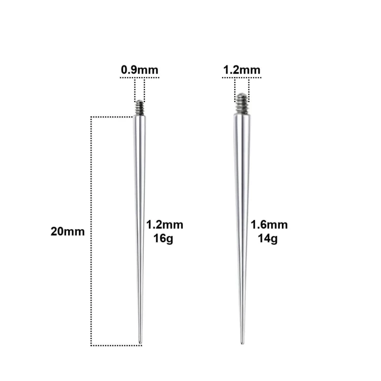 tytanowy-pin-do-wprowadzania-bizuterii-astm-f136-taper