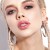 Kolczyk złoty kryształek do wargi labret przekłuwanie studio olsztyn monroe