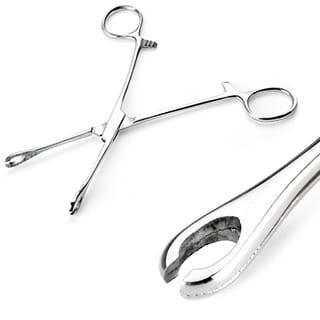 szczypce do przekłuwania ciała septum piercing