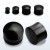 drewniany plug czarny 6mm 8mm 10mm 12mm 14mm organiczny z drewna 