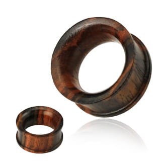 tunel 14mm organiczny drewno sklep piercing ucha
