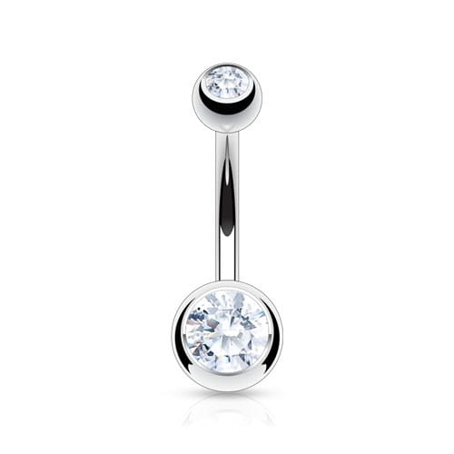 zestaw kolczyki do przekłuć pępka piercing